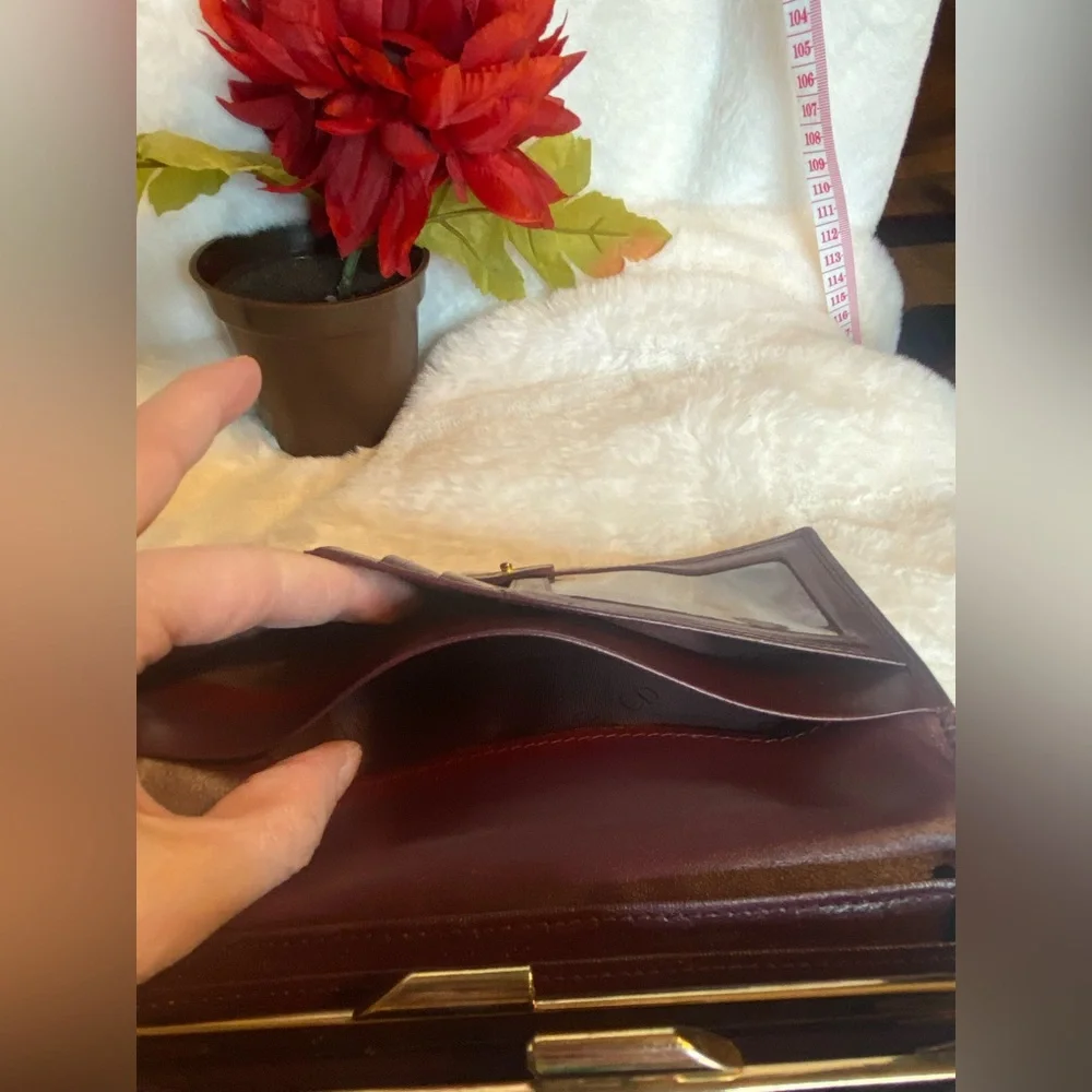 Dior kisslock long wallet